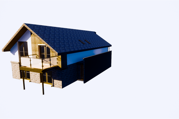 house type 01 front elevation