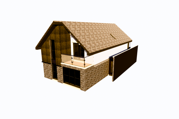 house type 02 front elevation